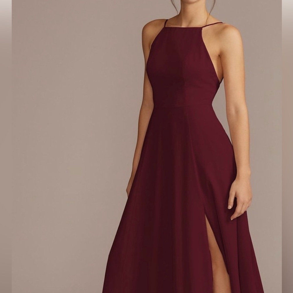 David’s bridal wine dress